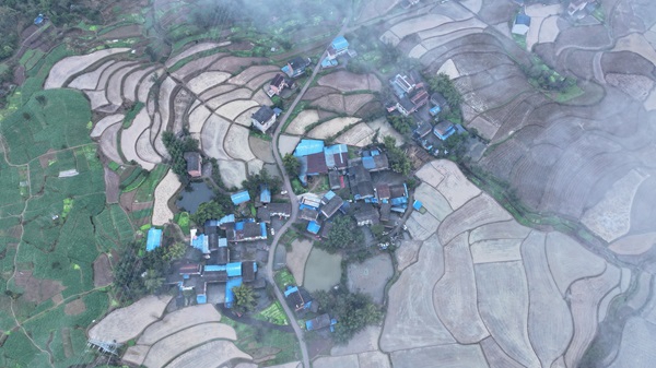 梁平區赤牛城片區城中村現狀圖。重慶市住房城鄉建委供圖